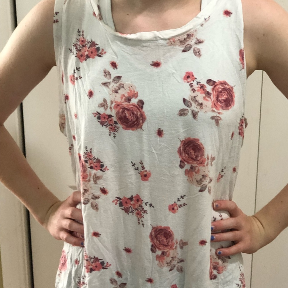 White Rose Tank